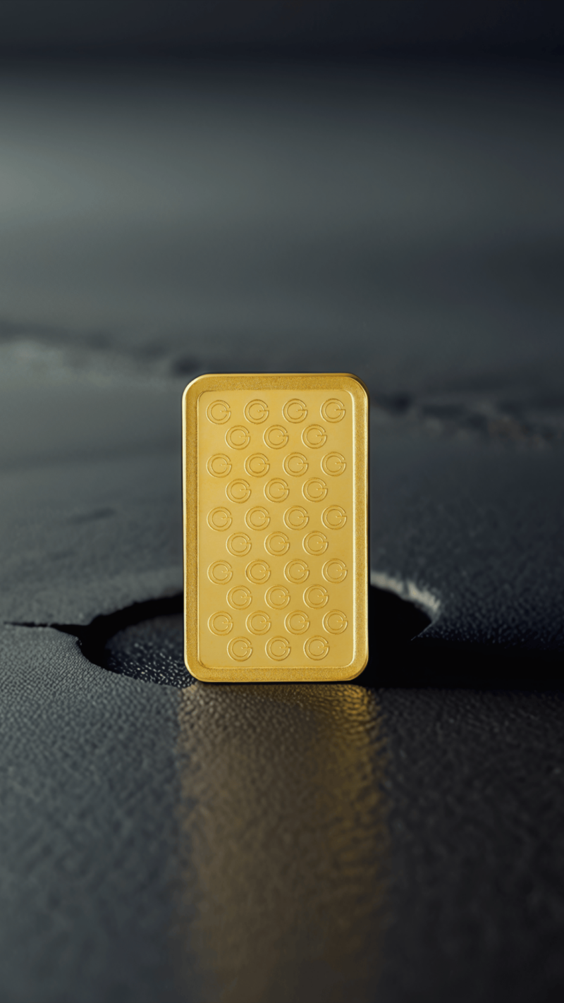 Gold Ingot 24K - Back