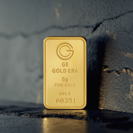 5 Grams Gold Bar
