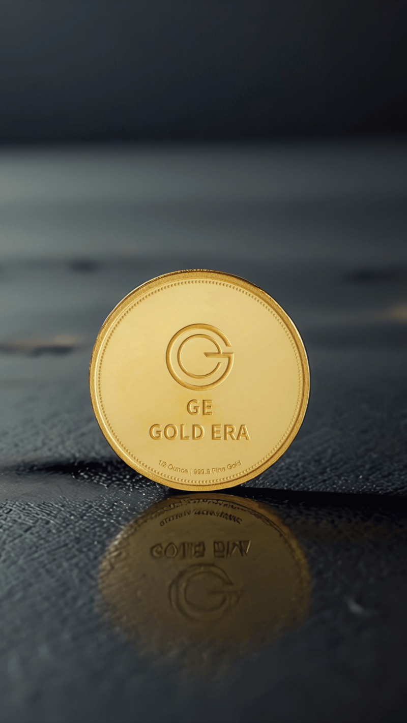 15.55g Gold Coin (Half Ounce) – Back